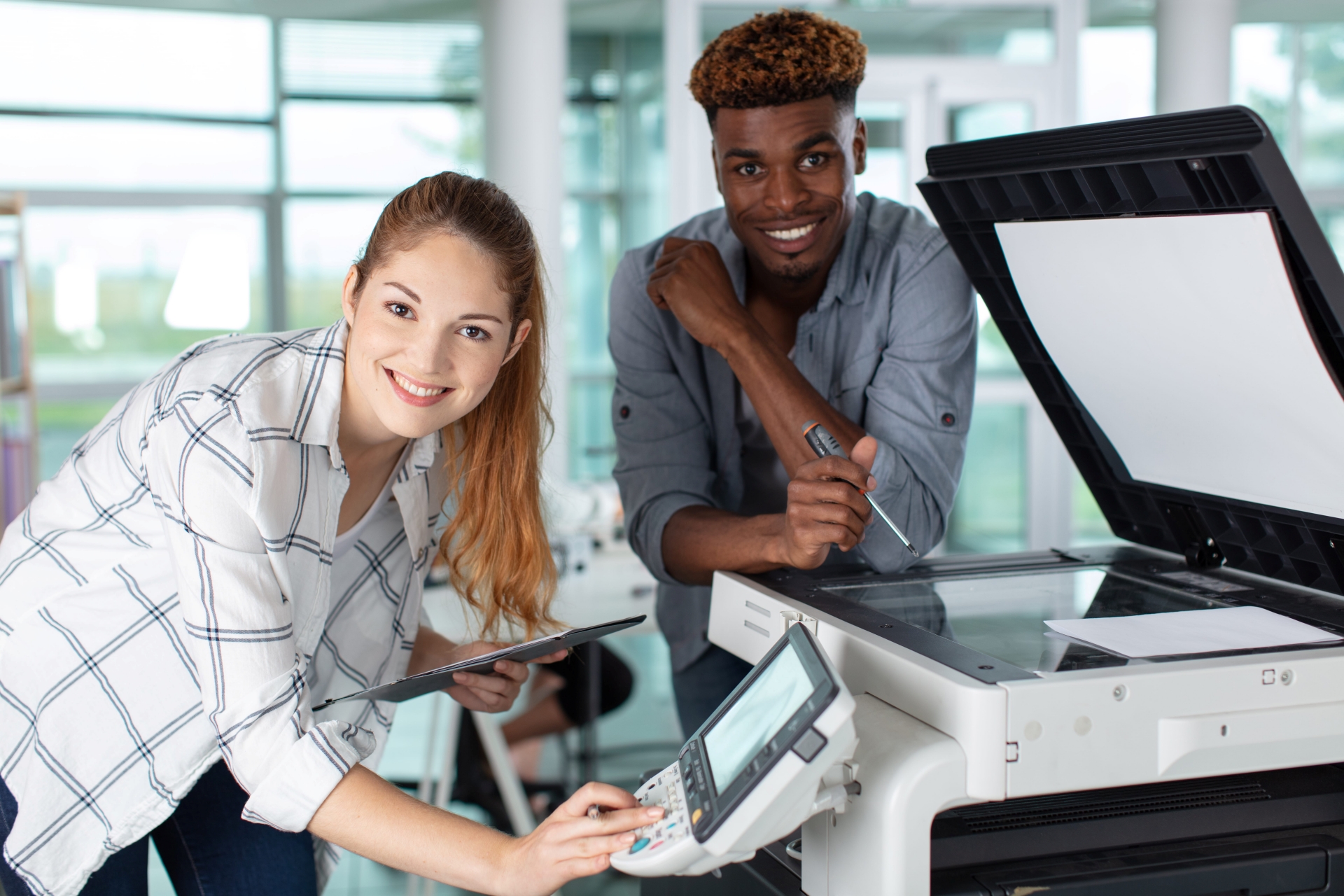 ICT support and office print environment planning